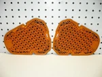Triumph D30 Hip Shoulder Protector Pad Pair Set Of New MFNS20509. Fixed Price $31.99.