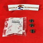 Nos Oem Yamaha 90179-08148 Flanged Nut Lot Of Three (3). Fixed Price $12.99.