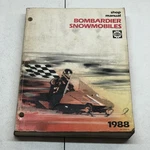 Ski-doo 1988 Bombardier Snowmobiles Workshop Service Repair Manual. Fixed Price $49.99.