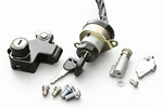 Kawasaki 400SS KH400 KH250 Ignition Seat Handle Lock Set, Made In Japan Quality,. Fixed Price $370.50.