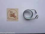 Triumph Twin Disc Brake Rear Pedal Spring 1976 On Replaces Part # 83-7016. Fixed Price $12.50.