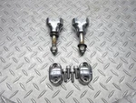 2006 04-16 Yamaha Vstar XVS650 Handlebar Riser Mount Upper Lower Bracket Lot. Fixed Price $32.54.