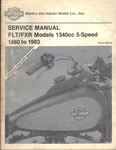 Harley Davidson Flt,fxr Electra,super,low,tour Glide Workshop Manual 1980-1983. Fixed Price $122.67.