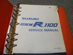 1987 Suzuki GSX-R1100 Motorcycle Shop Service Repair Manual 99500-39060-03E Xz. Fixed Price $137.93.