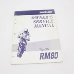 1996 1998 Suzuki RM80 Service Manual 99011-02B73-03A. Fixed Price $10.49.
