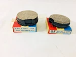 Nos Kawasaki KZ400A Front Brake Pad Set KZ400D 43050-004. Fixed Price $75.00.
