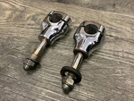 Yamaha 2005-2010 XVS650 Vstar Handlebar Risers Holder Clamp Chrome Oem *. Fixed Price $79.99.