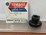 New Nos Factory Yamaha Part# 248-17831-02 Gear Drive Black At Hs Ls Dt. Fixed Price $21.99.