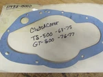 Nos Suzuki 1968-1977 GT500 Crankcase Gasket 11482-15000. Fixed Price $9.30.