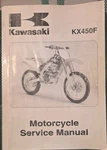 Kawasaki 2006 KX450F Oem Motorcycle Service Repair Manual Part# 99924-1355-01. Fixed Price $39.00.