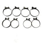 2001 2006 Honda CBR600F4I, Intake Clamps Bands,set Of 8, P/n 16216-MBW-J20. Fixed Price $19.50.