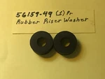 Harley 56158-49 (1) Pr Rubber Riser Washer Panhead 1949-1965 El,fl,flh,wl,wlg,. Fixed Price $25.00.