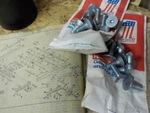 Harley Davidson Snowmobile "new Old Stock" 3/8X16X1" Frame Bolts #39234-74. Fixed Price $20.00.