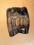 75-79 Yamaha DT-400, MX-400, MX-250, YZ-400, YZ-250 Skid Plate, 1M1-21471-00-90. Fixed Price $20.00.