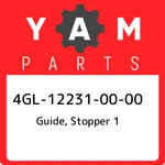 4GL-12231-00-00 Yamaha Guide, Stopper 4GL122310000, New Genuine Oem Part. Fixed Price $30.76.