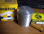 Nos Std Piston Kit Fits: Yamaha DT-1 214-11631-01-96 214-11601-03 214-11633-00. Fixed Price $23.95.