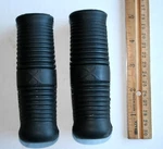 1929-31 Henderson Kj & Super X Handlebar Grips Real Rubber Antique Reproduction. Fixed Price $115.00.