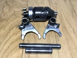 85 Yamaha Oem Transmission Gear Shift Forks Drum Pins. Fixed Price $59.95.