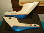 Suzuki GS550ES Side Cover Pair Right & Left. Fixed Price $99.00.