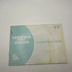1977 Z50A Honda Mini Trail Motorcycle Original Owners Manual. Fixed Price $99.99.