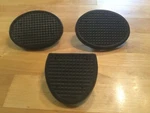 Harley Davidson Rocker Clutch,brake Pedal Pads Panhead Knucklehead Wla. Fixed Price $15.00.