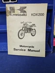 1987 Kawasaki KDX200 Oem Motorcycle Service Manual 99924-1105-01. Fixed Price $59.99.