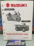 New Genuine Suzuki 99923-12981 Motorcycle And Atv Model Identification Guide '98. Fixed Price $41.29.
