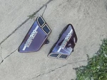 1975 Yamaha XS500SIDE Cover Set. Fixed Price $85.00.