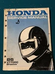Honda VT700C Shadow Service Manual 86 #61MK700. Fixed Price $19.95.