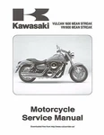 Kawasaki Service Manual 2004 Vulcan Mean Streak & VN1600. Fixed Price $26.00.