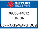 Suzuki Oem Part 09360-14012 Union (14X27). Fixed Price $11.25.