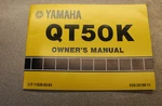 Yamaha QT50K 1982-1983 Owners Manual Part #LIT-11626-03-65 Oem 5U9-28199-11. Fixed Price $23.73.