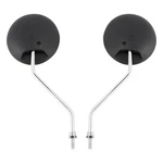 Black Round Mirror Fit Honda Na Nc Nq Nx TG50 Express Spree Gyro Elite. Fixed Price $33.52.