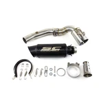 Black Muffler Exhaust Link Pipe Modified Slip For Ktm Duke 2000-2023 New. Fixed Price $99.00.