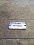 Harley-davidson Front Chrome Brake Master Cylinder Cover 45004-87T Eagle Iron. Fixed Price $19.99.