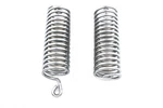 Chrome 7 Inch Seat Spring Set For Harley-davidson. Fixed Price $52.99.