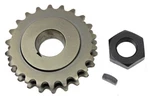 22 Tooth Motor Engine Sprocket Nut Key 1929 1973 Harley 45 Wla Wr Servi-car. Fixed Price $74.00.