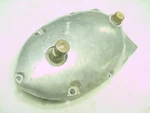 Triumph T150 Outer Transmission Cover Assembly Part # 57-3750 & 57-2164 Cast. Fixed Price $65.00.