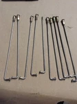 Kawasaki F12M KX250 Rr Outer Spoke Assy 193M/M 107 Oem Nos 41028-076. Fixed Price $15.00.
