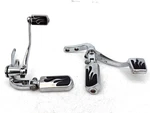 2006 Harley Dyna Fxdi Super Glide Oem Left Right Foot Brake Control Pegs Flame. Fixed Price $238.50.