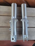 Harley Davidson Touring G5B3-10-L G5B3-10-R Front Lower Fork Tubes Pair Showa. Fixed Price $139.99.