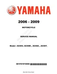 Yamaha XC50V XC50W XC50X XC50Y Service Manual Reprinted Comb Bound 2006 - 2009. Fixed Price $39.96.