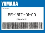 Yamaha Genuine Crankcase BF1-15121-01-00. Fixed Price $870.57.