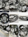 Harley 2001 -06 V-rod Front & Rear Polish Rotors Disc Vrsca 44343-01 Exchange. Fixed Price $375.00.