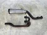 Used 1985 Honda XR250R Supertrapp Exhaust Muffler & Head Pipe Assy. Fixed Price $299.99.