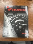 2008 09 Oem Honda Atv 4X4 Quad TRX700XX Rubicon Service Repair Manual 61HP601. Fixed Price $65.00.