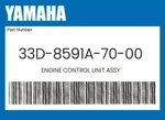 Yamaha Genuine Engine Control Unit Assy 33D-8591A-70-00. Fixed Price $587.50.