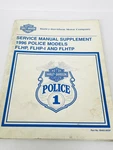 Genuine Harley-davidson 99483-96SP -service Manual Supplement 1996 Police Models. Fixed Price $19.00.