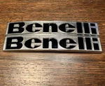 Benelli Tornado 650CC Gas Tank Badge Set (2 Pieces) *original Nos*. Fixed Price $49.99.