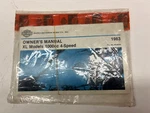 Nos Harley Davidson 1983 Owners Manual Sealed Xl 1000 Sportster 99466-83 Oem. Fixed Price $49.99.